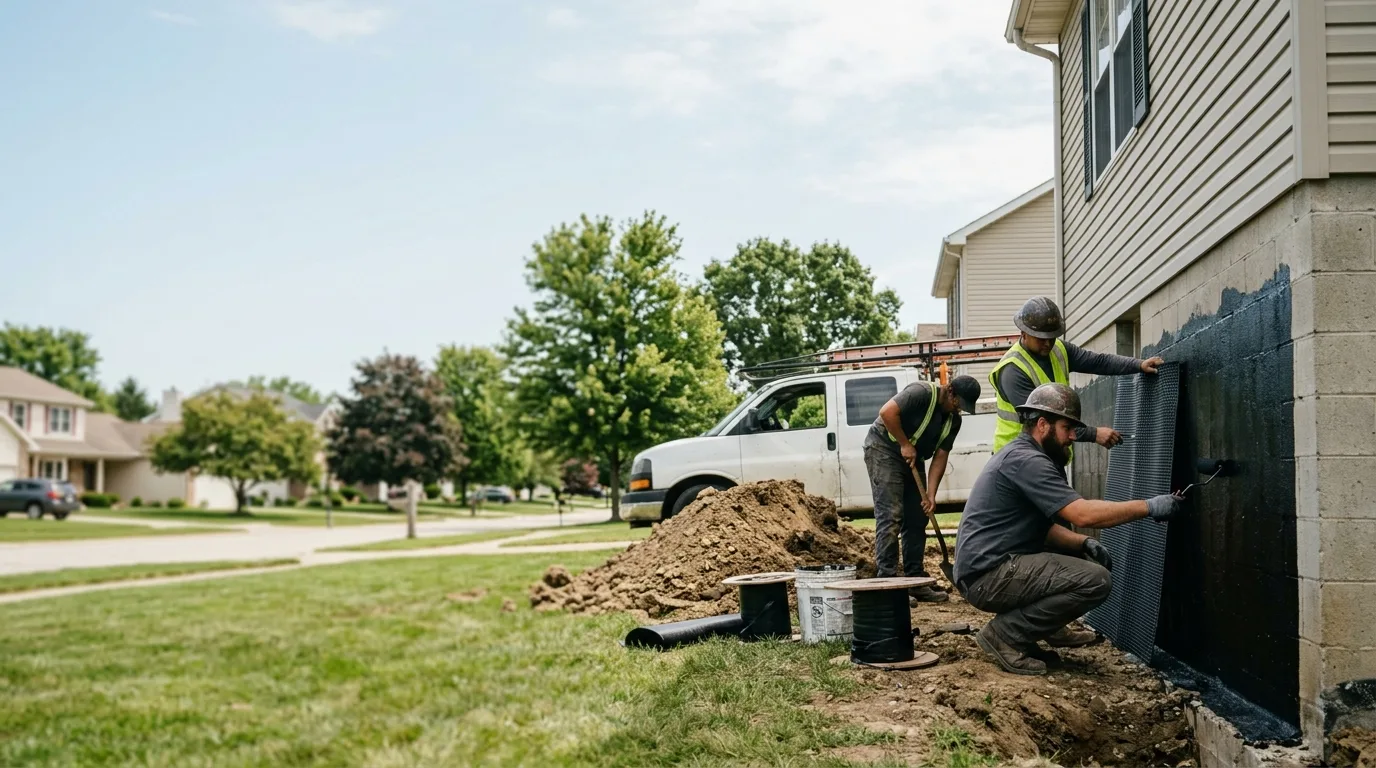 Basement Waterproofing in Golden Gate, IL near me